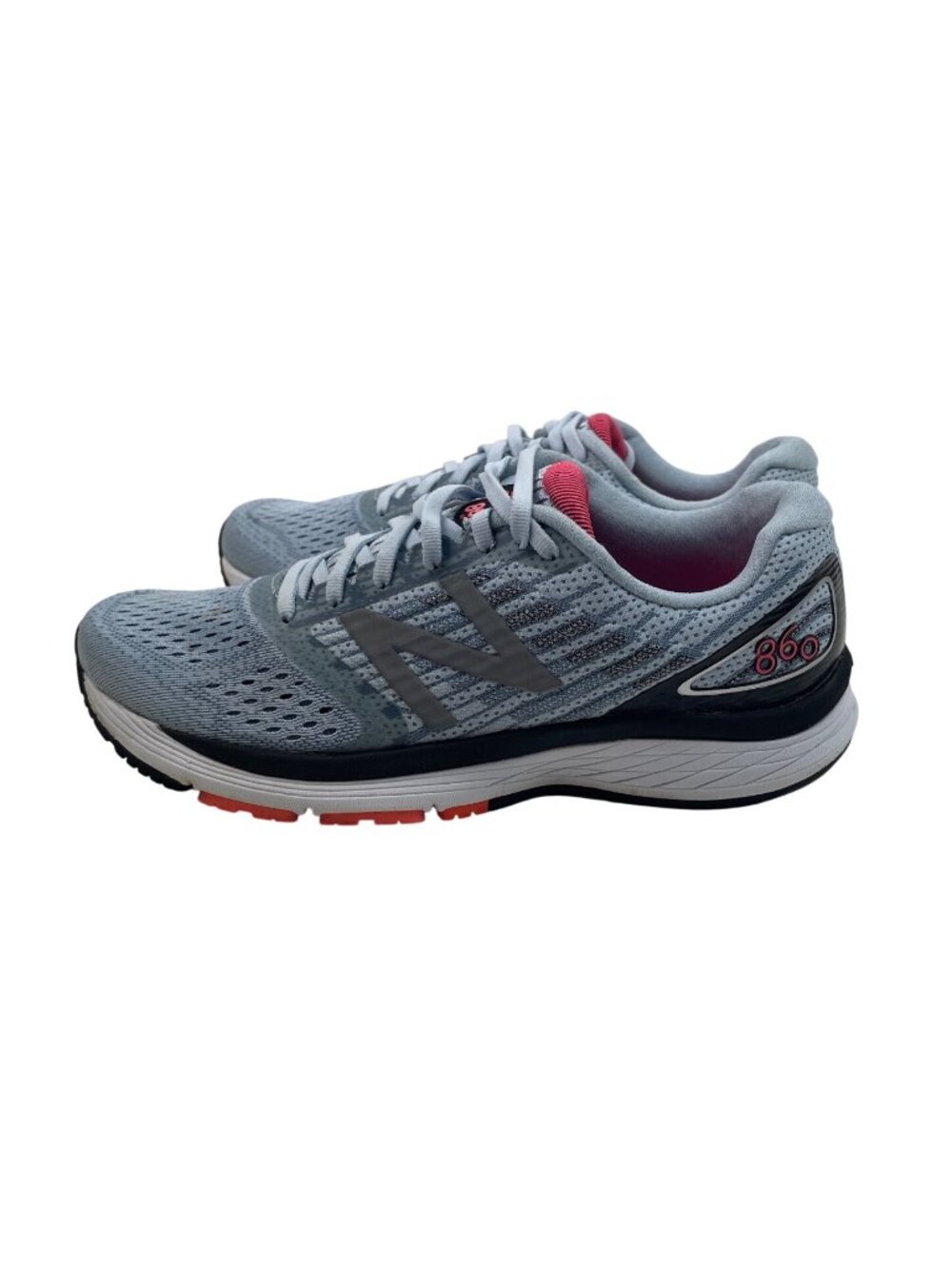 New Balance Womens W860BP9 Stability Running Shoe Ice Blue/Pink Size 9.5 D